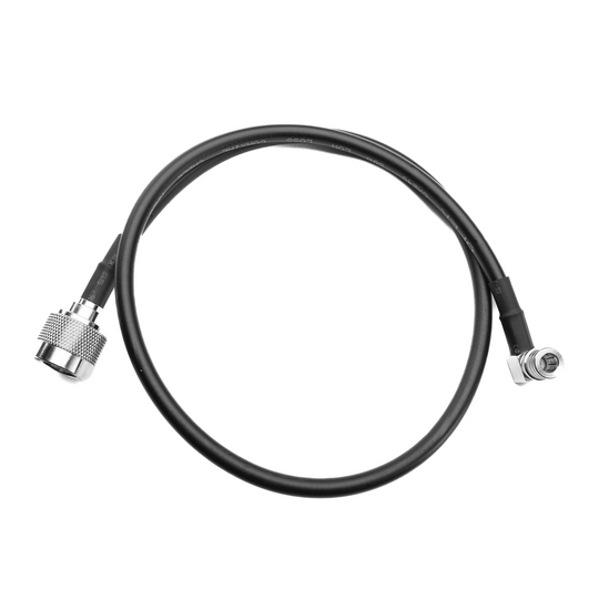 Cel-Fi 24″ LMR240 QMA Male Right Angle to N Male Connectors