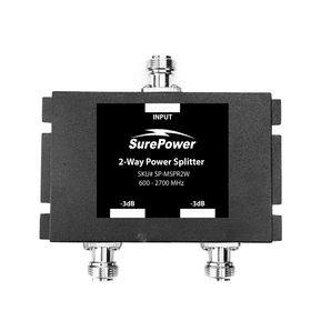 SurePower 2-Way Micro Strip Power Splitter -3 dB (N-Female)
