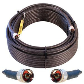 OPEK 100' FlexPro-400 Ultra Low Loss Coax Cable, Double Shielded and Solid Center Conductor (N Male - N Male Connectors)