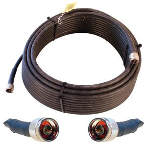 OPEK 75' FlexPro-400 Ultra Low Loss Coax Cable, Double Shielded and Solid Center Conductor (N Male - N Male Connectors)
