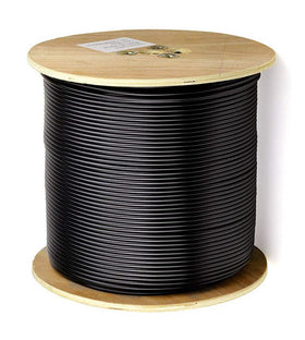 OPEK 500' Spool RG58U 50 Ohm Low Loss Coax Cable, Rated for Minus 40° C, Double Shielded and Solid Center Conductor