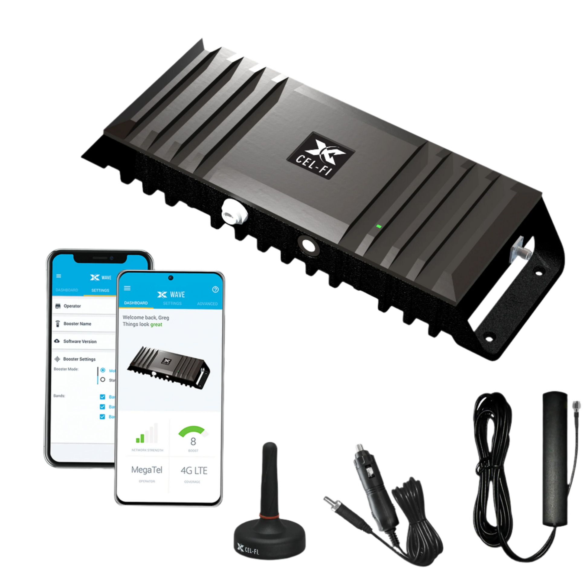 Cell Phone Booster For House For Home, Office Basement Multi